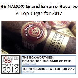 REINADOÂ® Recognized in Multiple Lists of Best 2012 Cigars