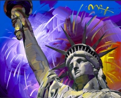 Peter Max Returns to Ocean Galleries Fourth of July Weekend with His Newest Collection of Cosmic Art