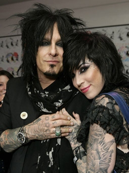 Nikki Sixx & Kat Von D