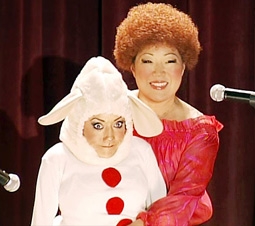 Margaret Cho & Assistant Selene Luna