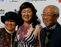 Margaret Cho with Her Parents