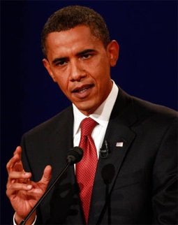 Barack Obama at the First 2008 Presidential Debate