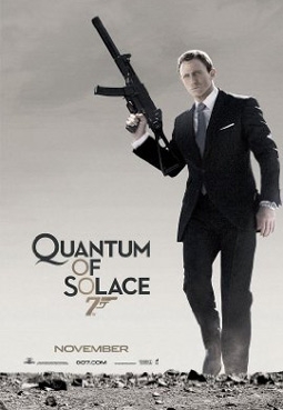 Quantum of Solace with Daniel Craig as James Bond