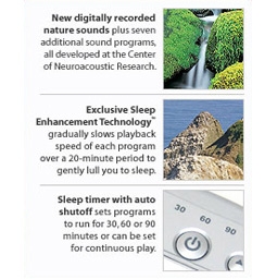 Brookstone’s Tranquil Moments Sleep Sound Machines