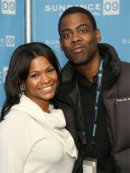 Nia Long & Chris Rock at the 2009 Sundance Film Festival