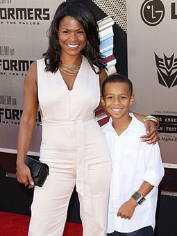 Nia Long & Son Massai