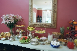 Breakfast Spread at Swann House Bed & Breakfast