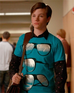 Chris Colfer in Glee