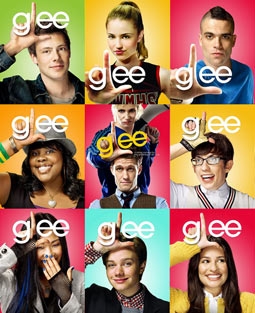 Chris Colfer and the Cast of Glee