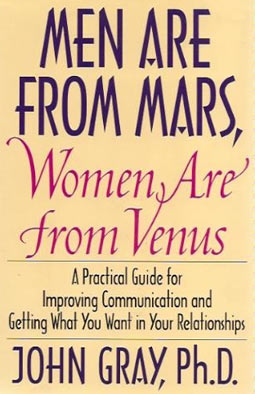 Author John Gray's Original Bestseller, Men Are From Mars, Women Are From Venus