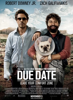 Due Date with Robert Downey, Jr. & Zach Galifianakis