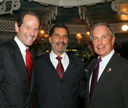 Eliot Spitzer, New York Governor David Paterson, & New York City Mayor Michael Bloomberg