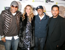 LL Cool J, Nicola Breytenbach, Russell Simmons & David Blaine