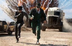 Jay Chou & Seth Rogen in The Green Hornet