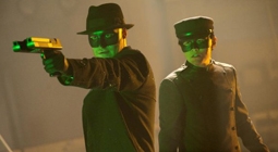 Seth Rogen & Jay Chou in The Green Hornet