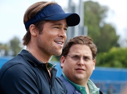 Brad Pitt & Jonah Hill in Moneyball