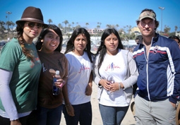 Camila Alves & Matthew McConaughey with Members of Their j.k. livin Program