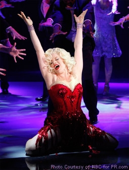 Megan Hilty as Ivy Lynn Playing Marilyn Monroe in Smash