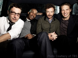 Adam Busch, James Lesure, Danny Masterson & Michael Cassidy in Men At Work