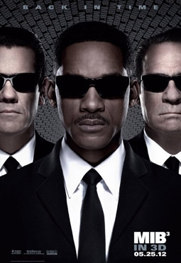 Men In Black 3 with Will Smith, Tommy Lee Jones & Josh Brolin