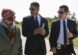 Michael Stuhlbarg, Will Smith & Josh Brolin in Men In Black 3