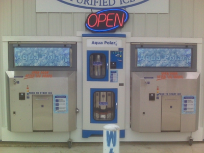 Ice vending kiosk Image