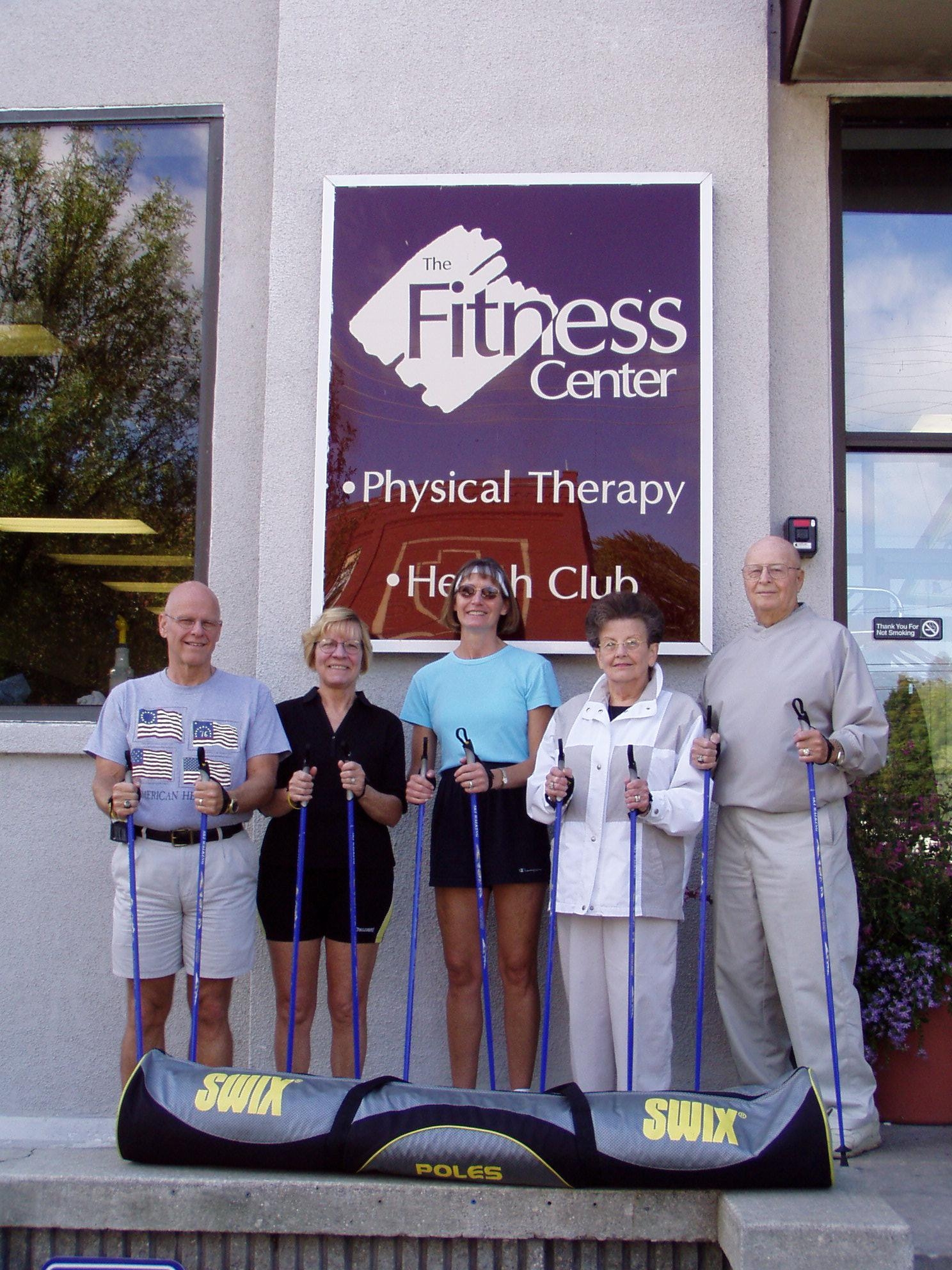 Nordic Ski Walking Classes At The Fitness Center Image