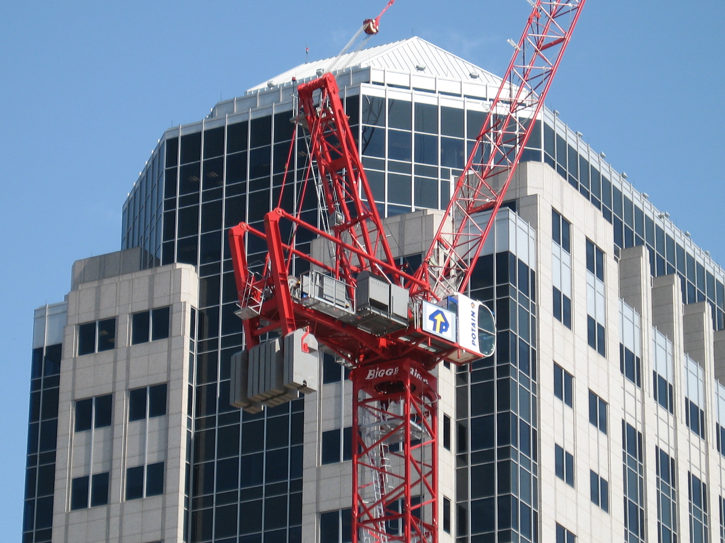 Tower Crane at Work Image