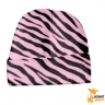 Pink Zebra Baby Toddler Beanie Hats Image