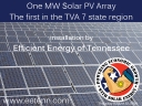 Megawatt Solar Array Unvieling Image