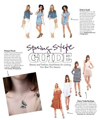 Dana Yvette Boutique featured in the March 2015 Spring issue of Jezebel Magazine Image
