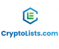 CryptoLists.com logo and icon in green and blue Image