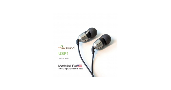 thinksound USP1 インイヤーヘッドホンモニター (ピューター/ブラック