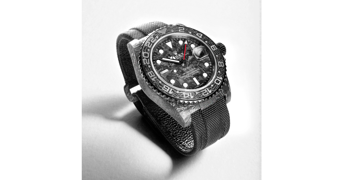 The New Rolex Carbon GMT Project is Out by DiW PR