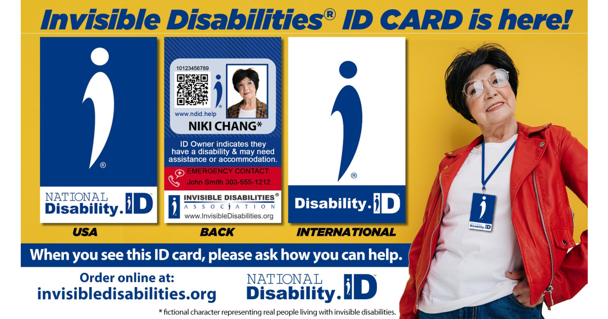 Hidden Disabilities Id Card