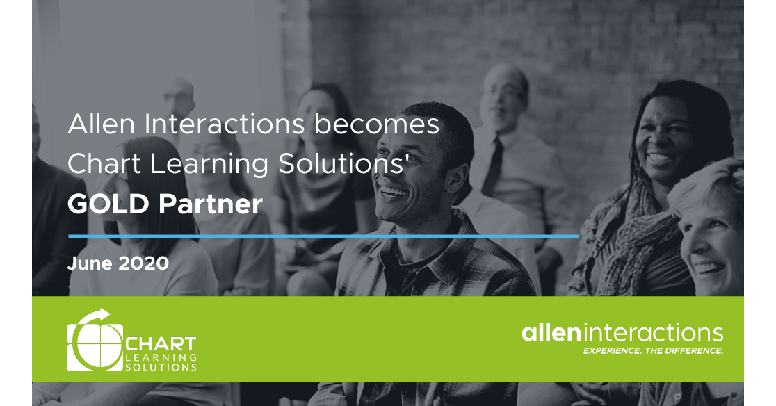 Allen Interactions Inc. Chart Learning Solutions' Gold Partner