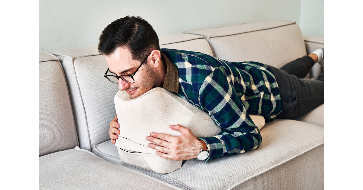 Prone Cushion: An ergonomic cushion designed for lying down by Comfort  Space Co. — Kickstarter