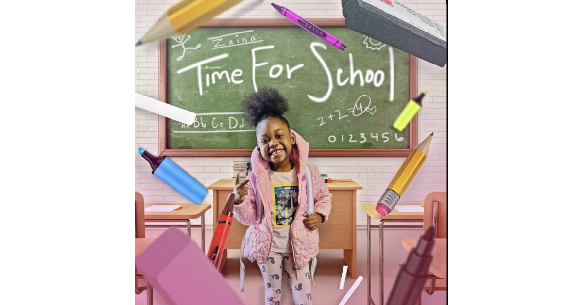 The Youngest Rapper in the Music Industry, Zaina the Phenom, Releases "Time for School"