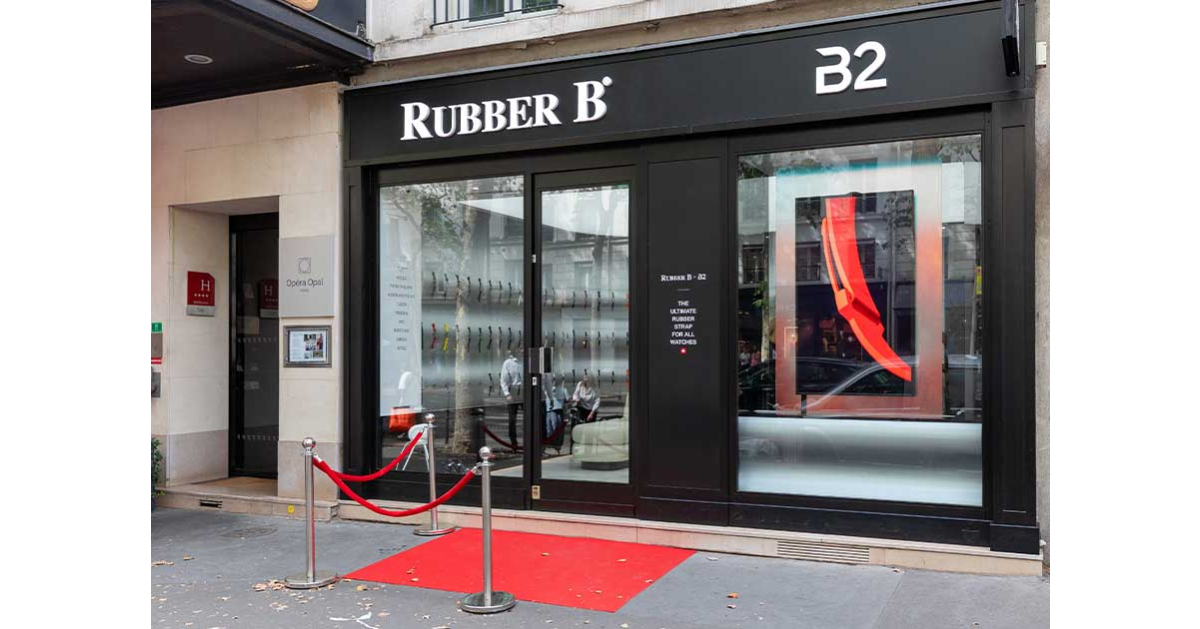 Rubber B Announces Grand Opening Of New Store Location In Paris, France ...