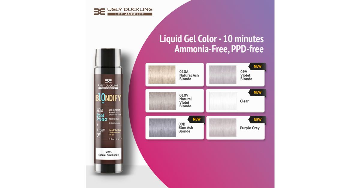 Which toner removes brassy tones from blonde hair? - Ugly Duckling