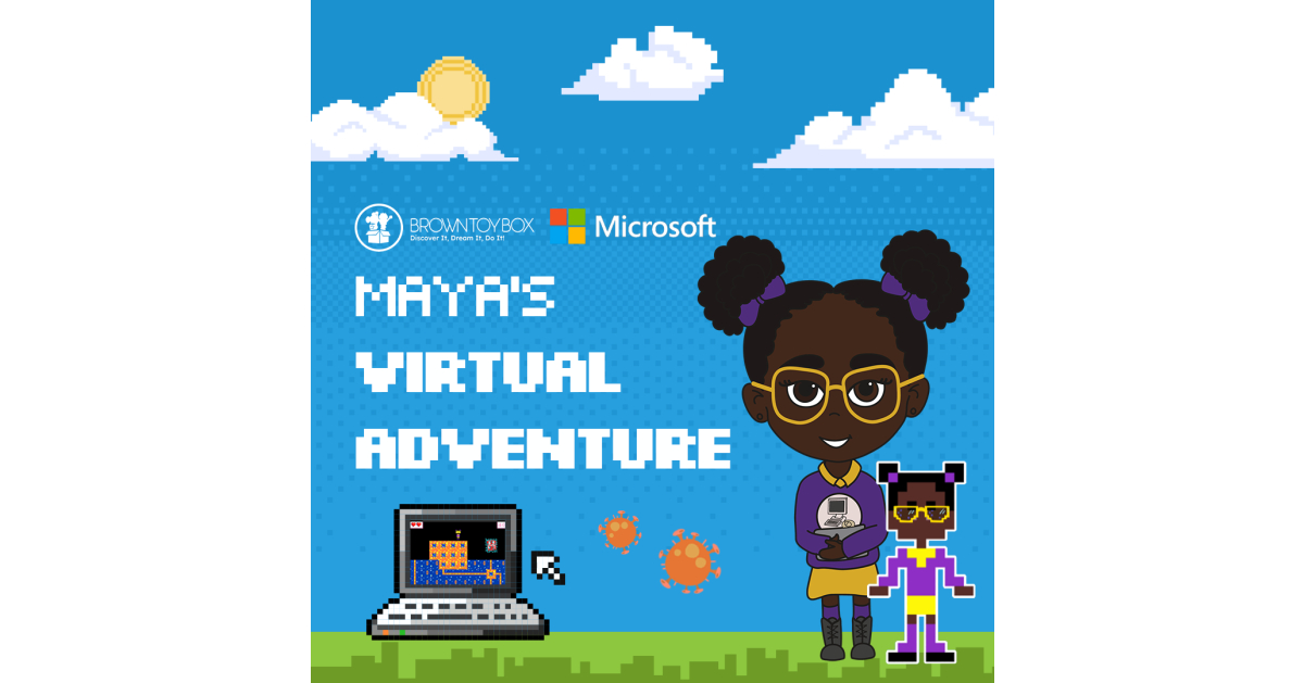 Brown Toy Box Launches "Maya's Virtual Adventure" to Inspire Children to Explore STEAM and Game Design – powered by Microsoft  MakeCode - PR.com