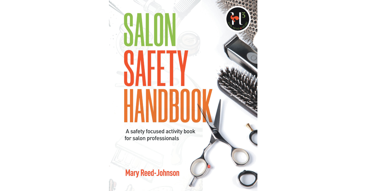 Author Mary Reed-Johnson’s new book, Salon Safety Handbook: A Safety-Focused Activity Book for Salon Professionals, helps beauty professionals focus on workplace safety