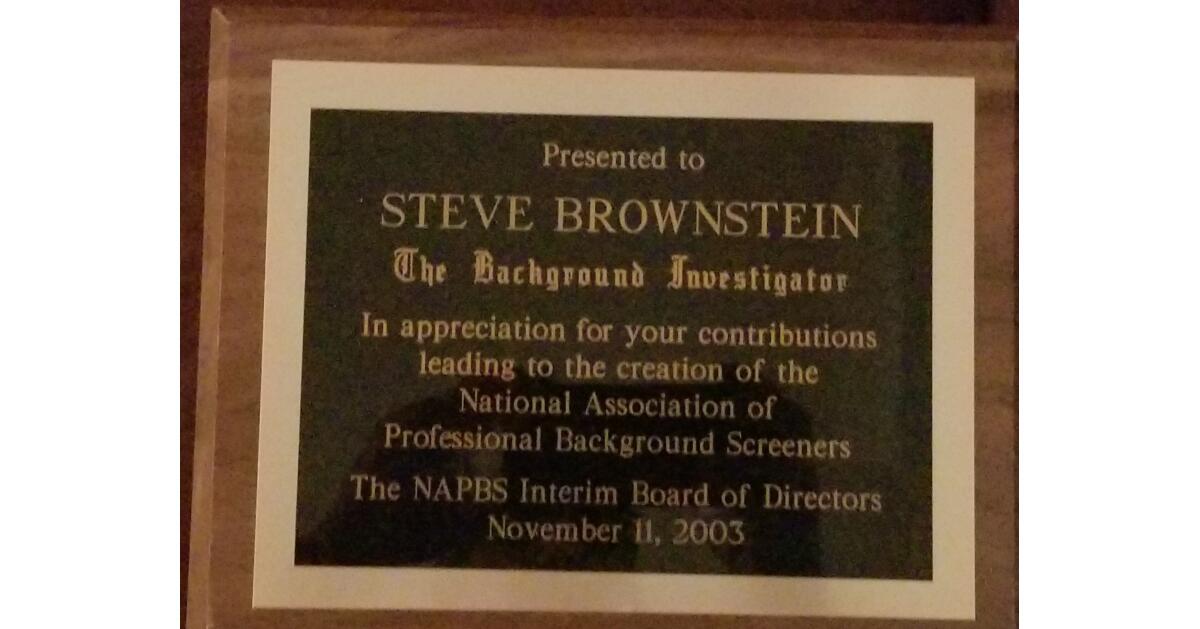 The Architect of Modern Background Screening: How Steven Brownstein Shaped an Industry