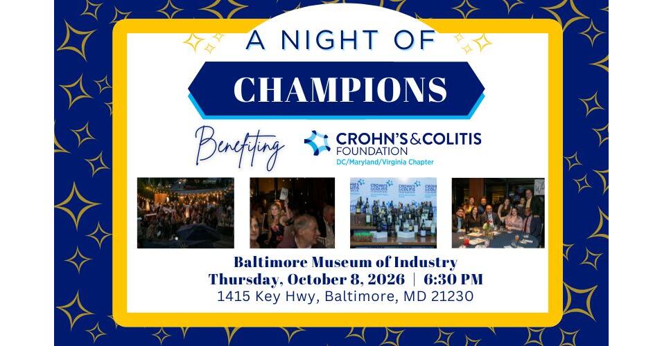 Baltimore Community Leaders Unite to Fuel Research and Hope at Maryland Night of Champions