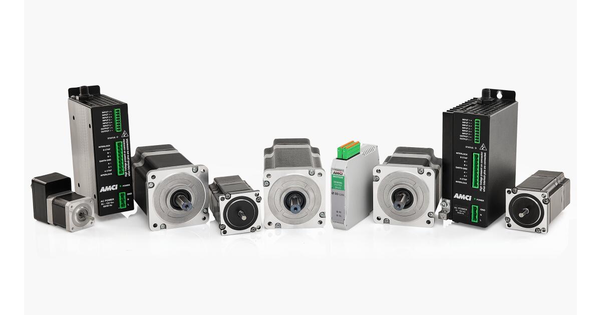 AMCI IO-Link Integrated Motors Bring Drive Data to Machine Builders
