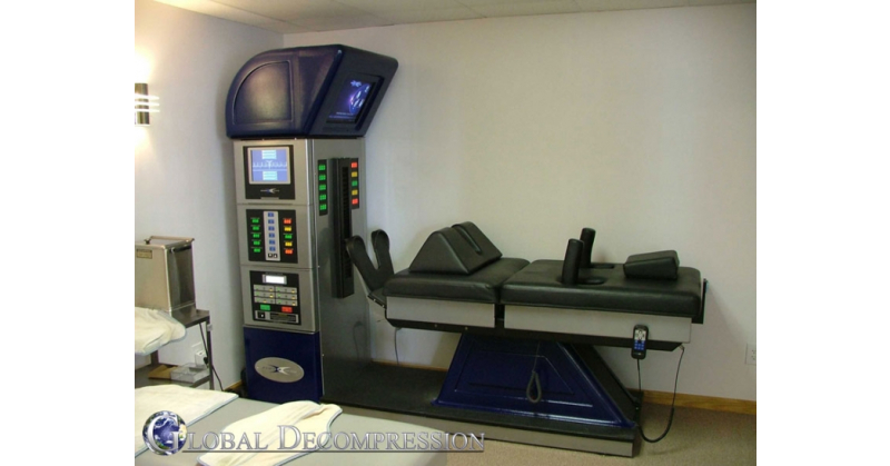 Used Axiom DRX9000 DRX 9000 Spinal Decompression Table from Global