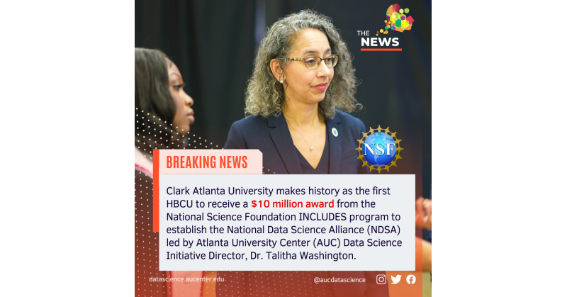 Historic $10 Million NSF Grant Establishes the National Data Science Alliance to Expand Data Science at HBCUs - Vimarsana News
