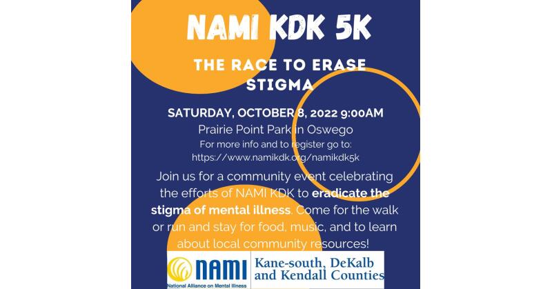 NAMI KDK 5K Run/Walk: The Race to End Stigma - Vimarsana News