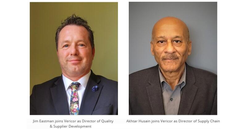 Vericor Power Systems Announces the Appointment of Jim Eastman as Director of Quality & Supplier Development and Akhtar Husain as Director of Supply Chain - Vimarsana News