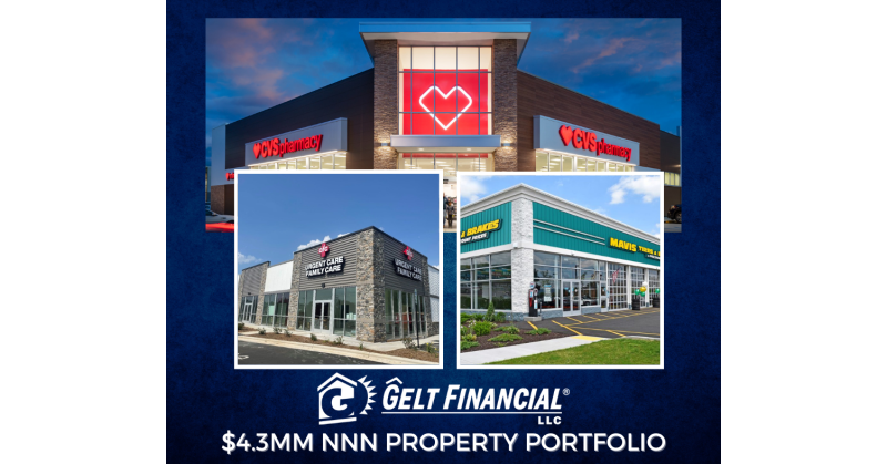 Private Lender Gelt Financial Closes $4.3MM NNN Property Portfolio - Vimarsana News